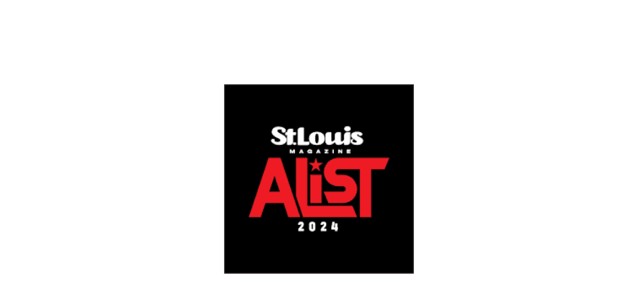 Logo for St. Louis Magazine's A-List 2024.
